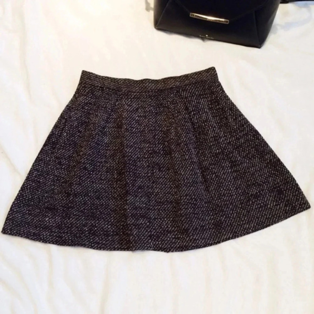 Madewell Turnaround Tweed Skirt
